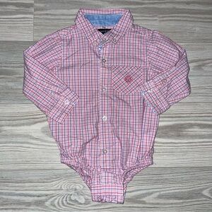 Andy & Evan Button-Down Onesie Baby Boys 18–24 Months